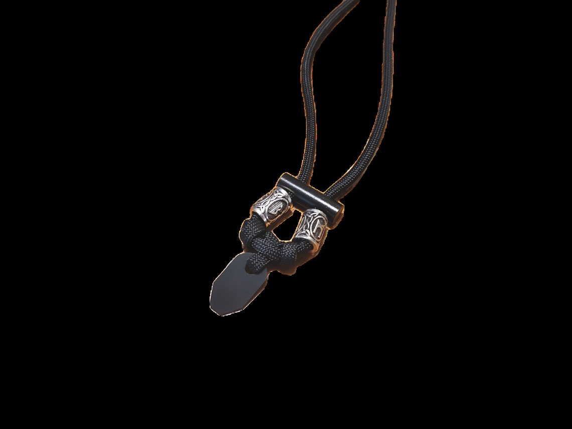 Firestarter Necklace For Camping Backpacking and Survival Etsy