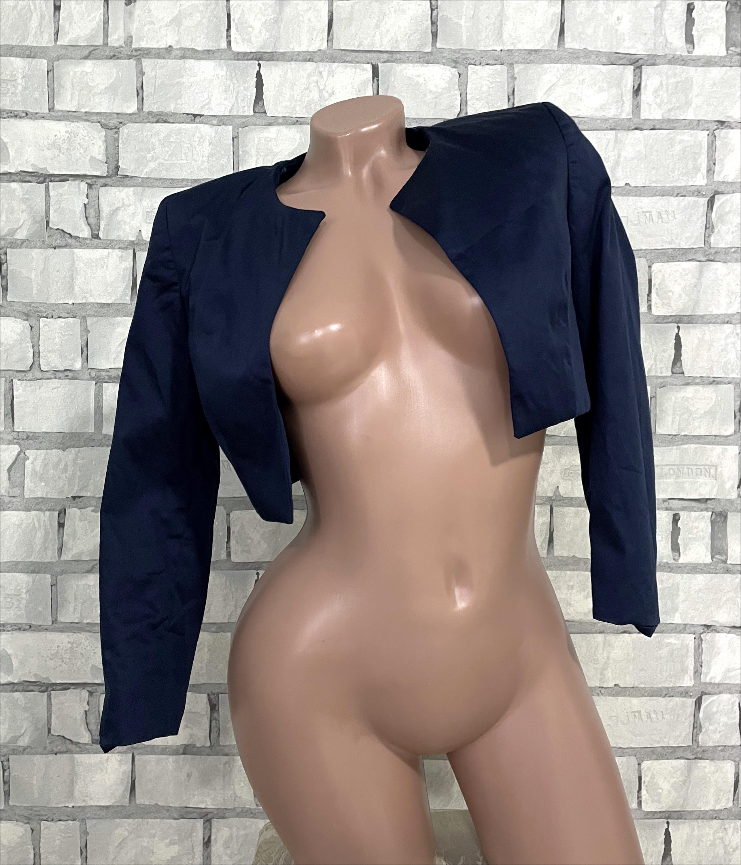 Navy Bolero Jacket - Etsy Navy Bolero Jacket - Etsy
