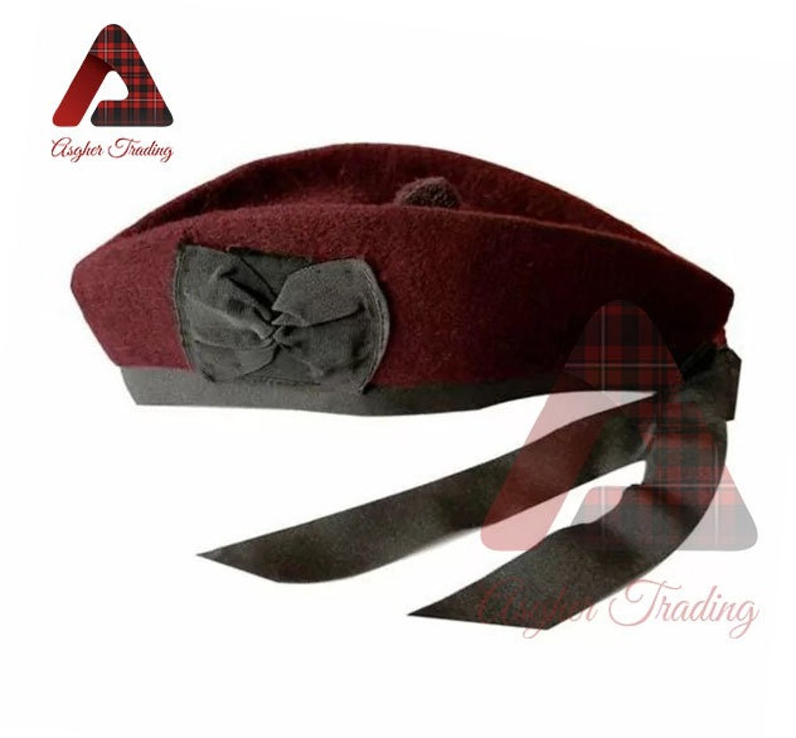 Scottish Handmade Military Piper Glengarry Hats Traditional