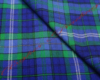 Davies of Wales Tartanstoff – Laufmeter – 16 oz Gewicht, 54 Zoll Breite
