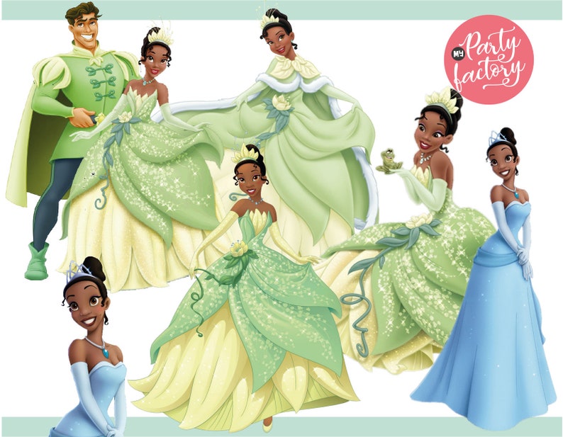 Princess 501 PNG Bundle, Princess Clipart Instant Download, Birthday, Moana, Frozen, Snow White, sleeping Beauty, Aurora, Jazmin image 10