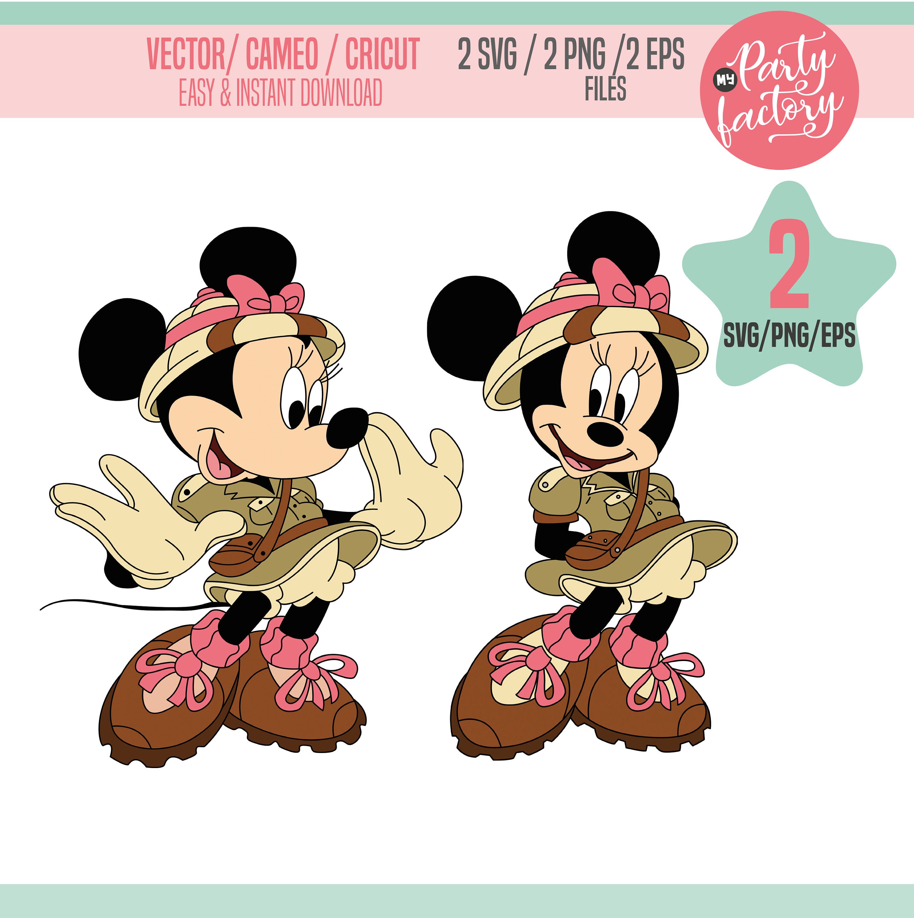 Minnie Dots & Daisies Edible Cake Image PhotoCake®