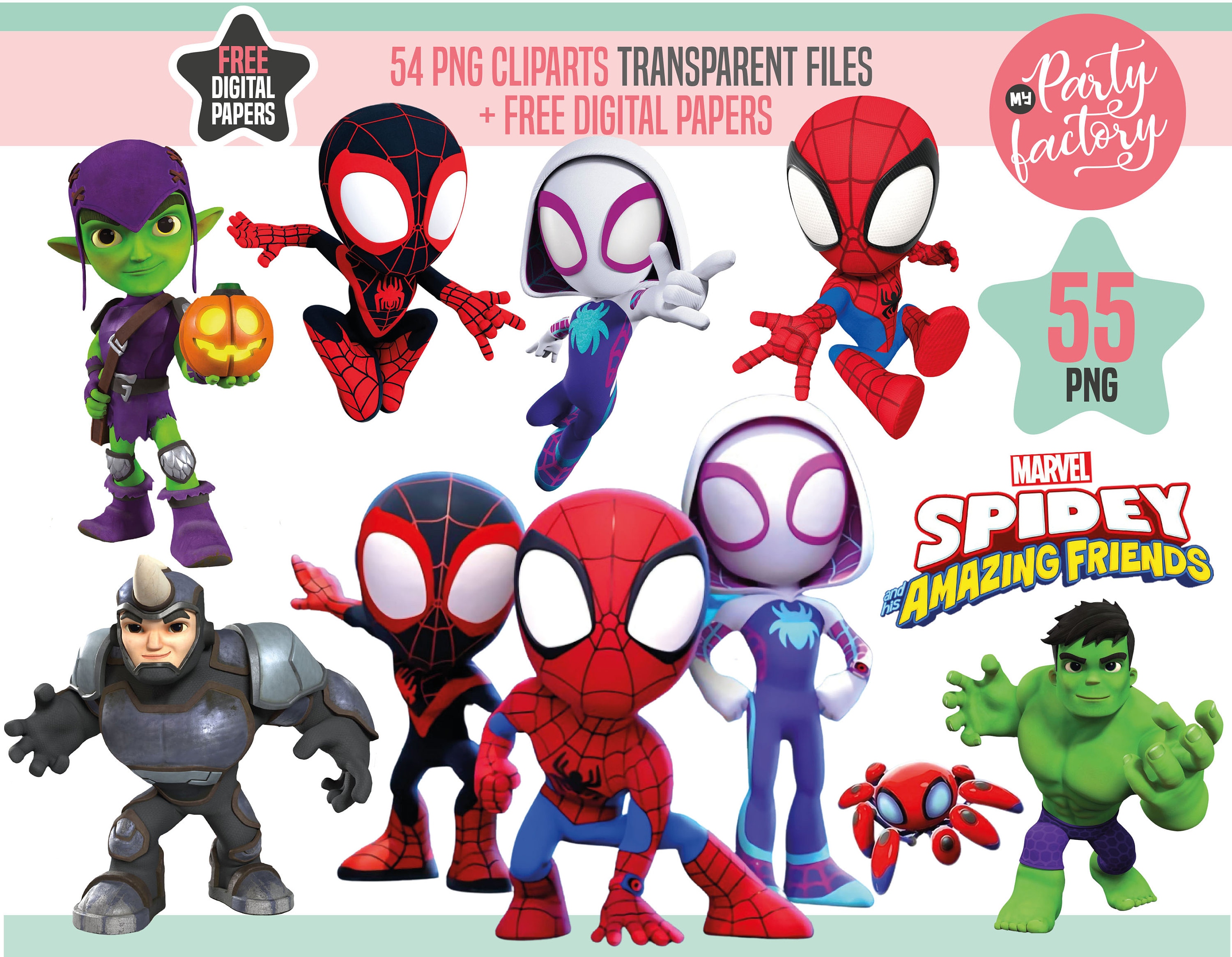 Spidey And His Amazing Friends PNG Images High Resolution Etsy Hong Kong Spidey And His Amazing Friends PNG Images High Resolution Etsy Hong Kong