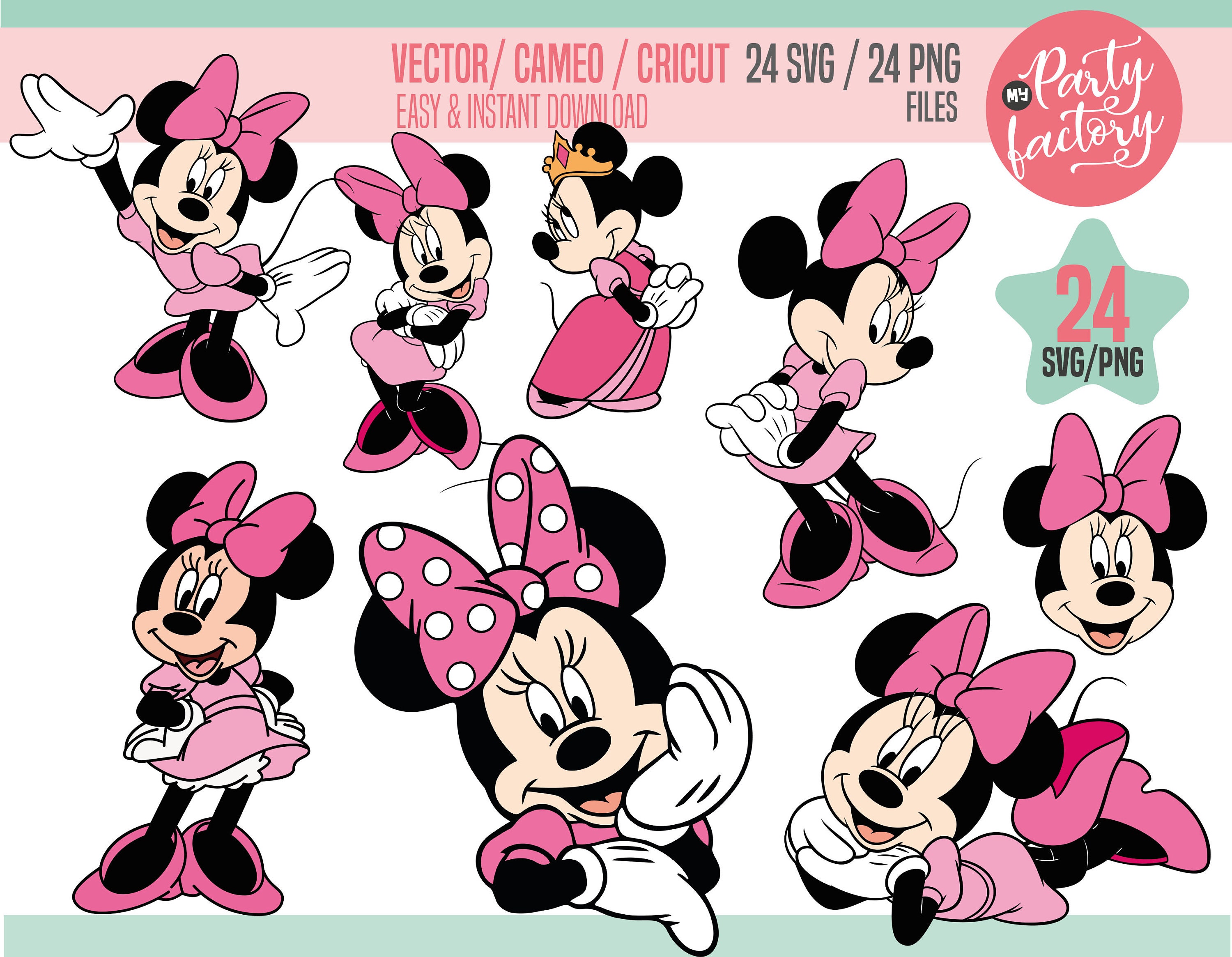 Minnie Mouse SVG Free for Cricut: All the Adorable Designs You Need ...