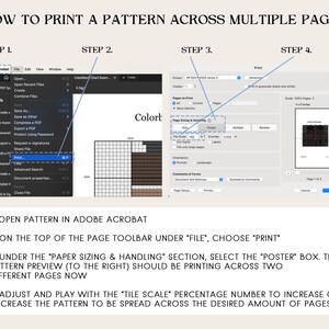 What the Shit / Cross Stitch Template Pattern (PDF Download) image 2