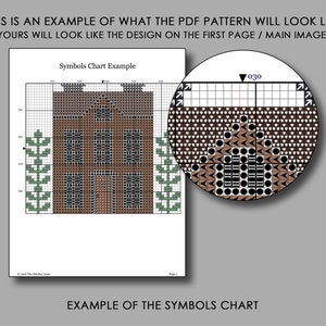 PDF ONLY May Godzilla Destroy This Home Last Modern Subversive Cross Stitch Template Pattern Instant PDF Download image 3