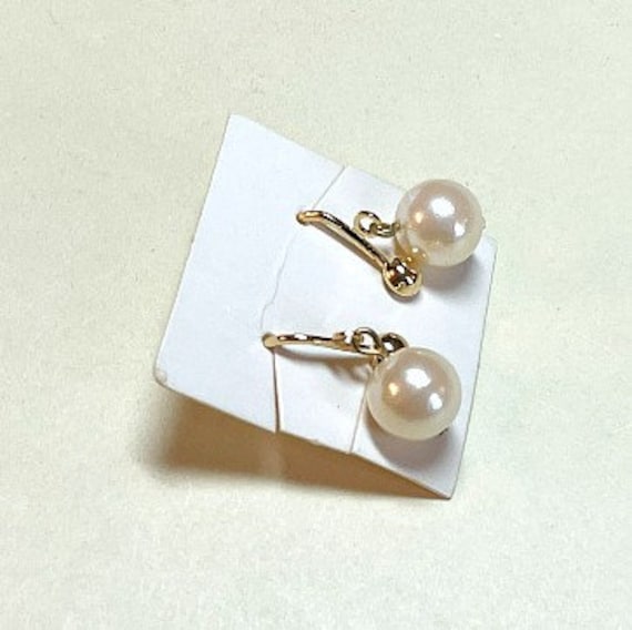 Vintage Avon clip earrings Avon Pearly Drop Clip … - image 3