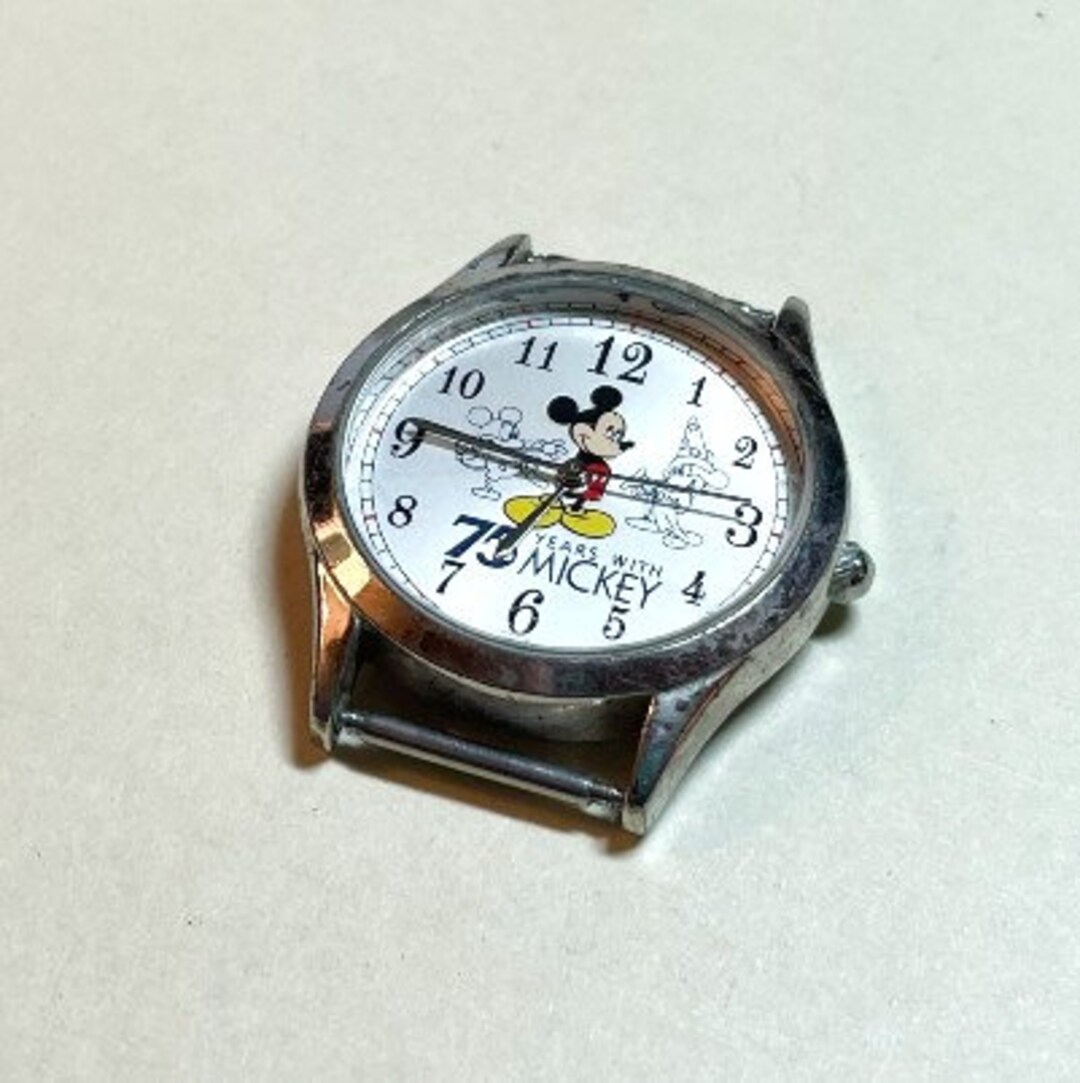 Vintage Mickey Mouse Watch Disney 75 Years With Mickey New Etsy