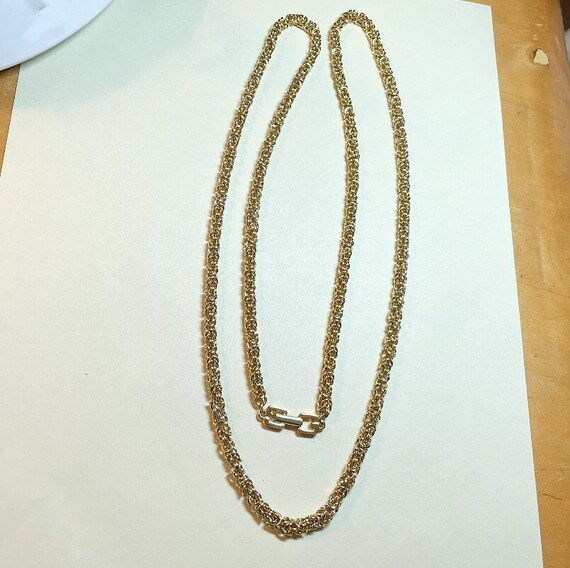 アクセサリー Vintage GIVENCHY Long Chain Necklace Vintage Givenchy Long Elegant Chain Necklace, 36 Inches Long