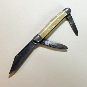 Vintage Hammer Brand Automatic Blade Pocket Knife