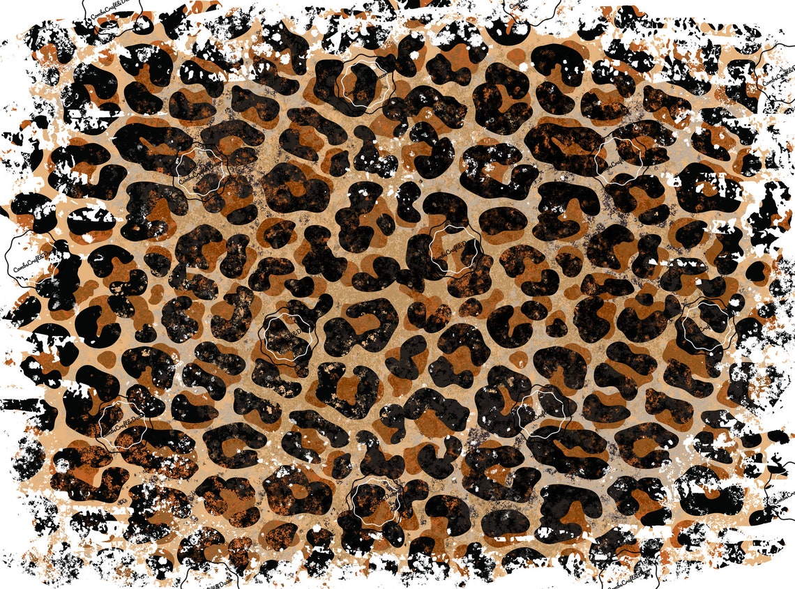 Leopard Cheetah Sublimation / Instant Download / Digital Image | Etsy