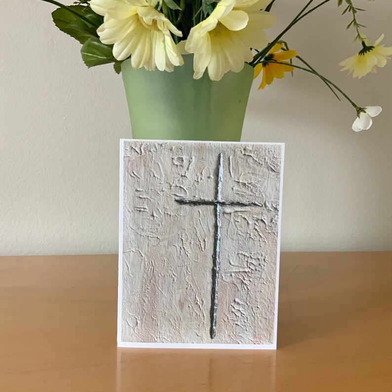 Original Religious Note Cards Stationery Set Cross Cards Etsy