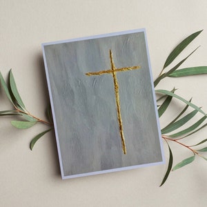 Original Religious Note Cards, Stationery Set, Cross Cards, Baptism Cards, Christian Cards, Sympathy Cards, Religious Stationery image 2