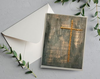 Hymnal Religious Note Cards, Stationery Set, Cross Cards, Baptism Cards, Christian Cards, Sympathy Cards, Religious Stationery
