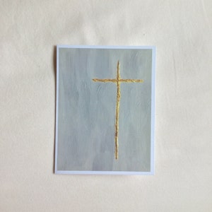 Original Religious Note Cards, Stationery Set, Cross Cards, Baptism Cards, Christian Cards, Sympathy Cards, Religious Stationery image 10