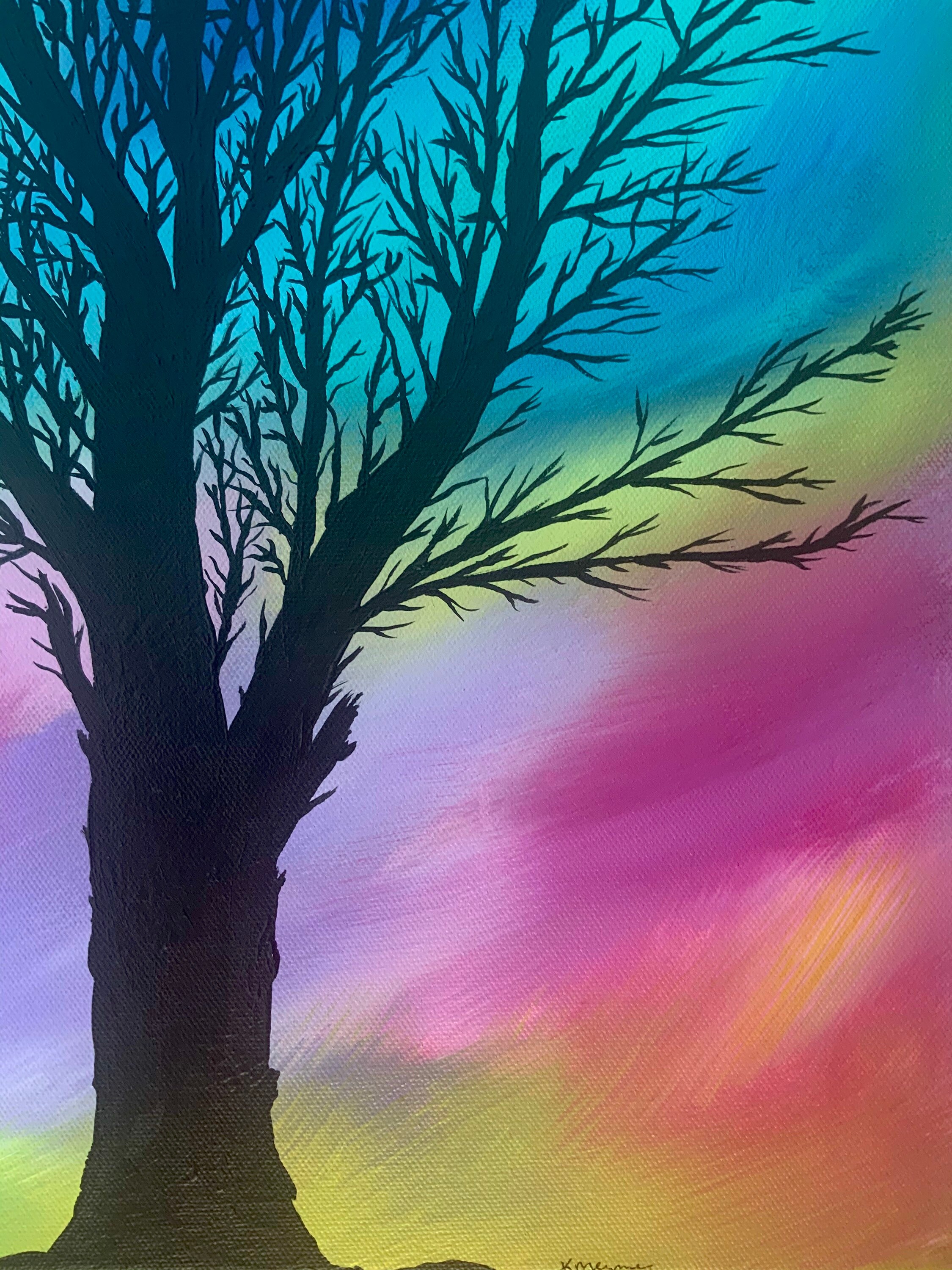 Abstract Painting Trendy Wall Decor Canvas Wall Hanging | Etsy