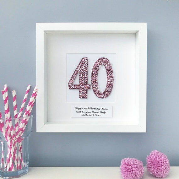 40th Birthday Presents For Her >> 40th Birthday Gift Personalised Frame Special Birthday 40 And Fabulous Gift For Her Personalised Gift Wall Art 40th Birthday Ideas 40th Birthday Presents For Her >> 40th Birthday Gift Personalised Frame Special Birthday 40 And Fabulous Gift For Her Personalised Gift Wall Art 40th Birthday Ideas
