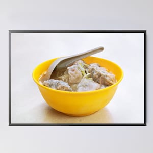 Shrimp Wanton Noodles - Hong Kong Food Print - Chinese Restaurant Decor - Chinese Food Kitchen Wall Art - Asian Foodie Gift - HK Poster