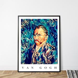 Vincent Van Gogh Print - Van Gogh Poster - Original Van Gogh Wall Art - Art Lover Gift - Famous Artist Home Decor - Large Digital Art Print