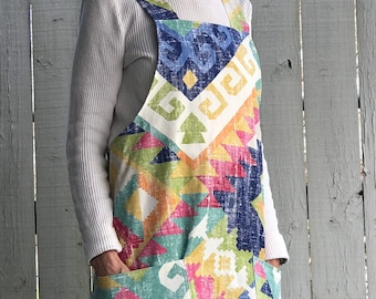 COLORFUL JAPANESE APRON/Ready to Ship