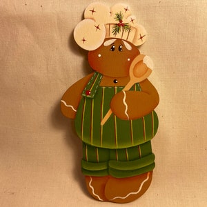 Junge Lebkuchen Bäcker Ornament