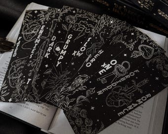Book Trope Bookmarks | Dark Romance, Enemies To Lovers, Slow Burn, Fated Mates | Reader Gift | Gift For Readers