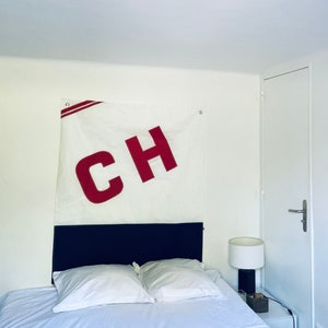 Personalized Back Drop Sailcloth  Decorative HeadBoard handmade gift idea bedroom decor