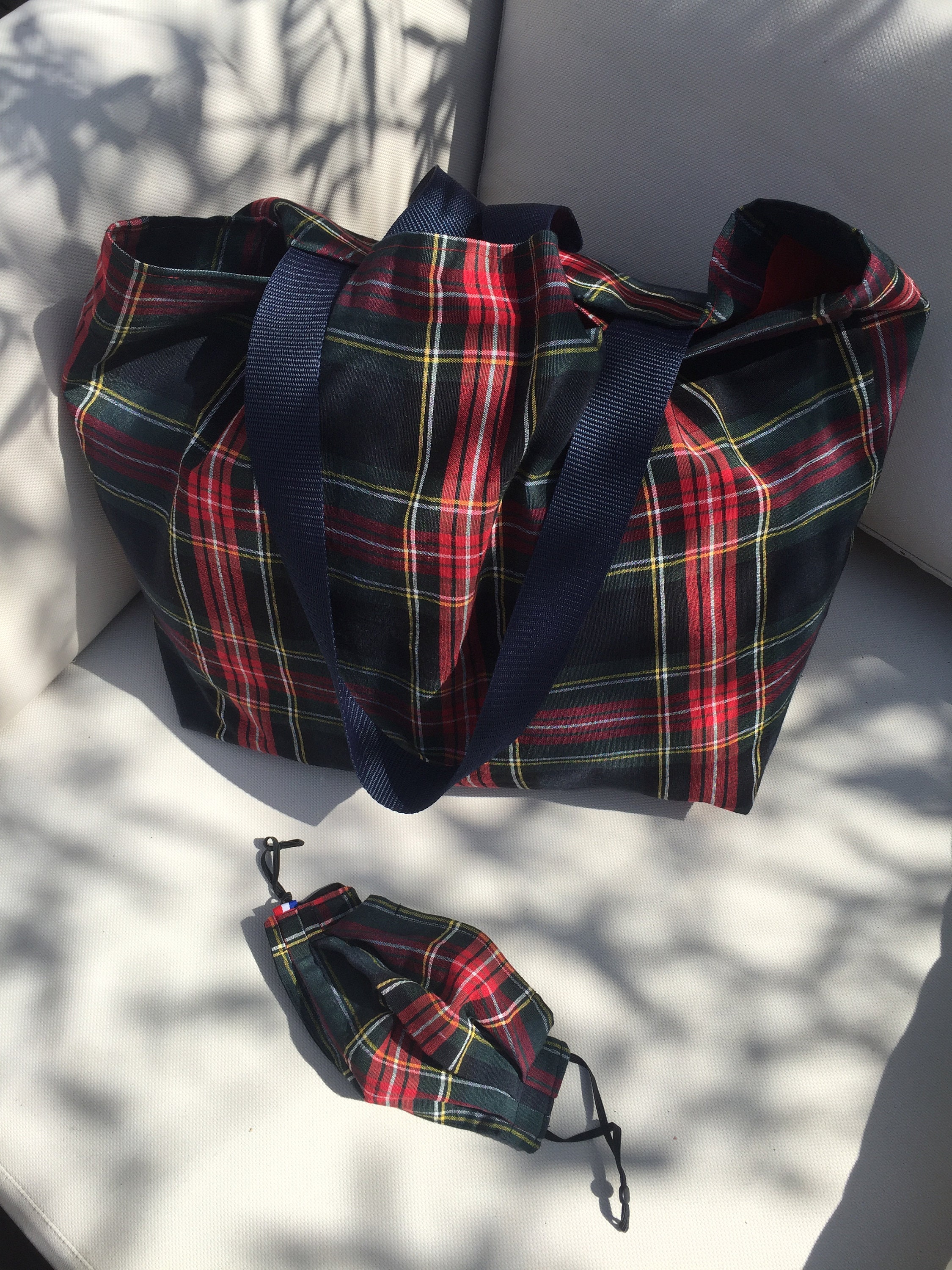 Plaid tote new arrivals