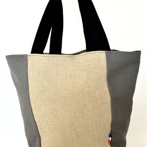 TOTE BAG Canvas Femme Sac à bandoulière Beach Bag linge de sac fourre-tout Fond résistant à leau et doublure sac à couches cadeau pour son cadeau de Noel image 3