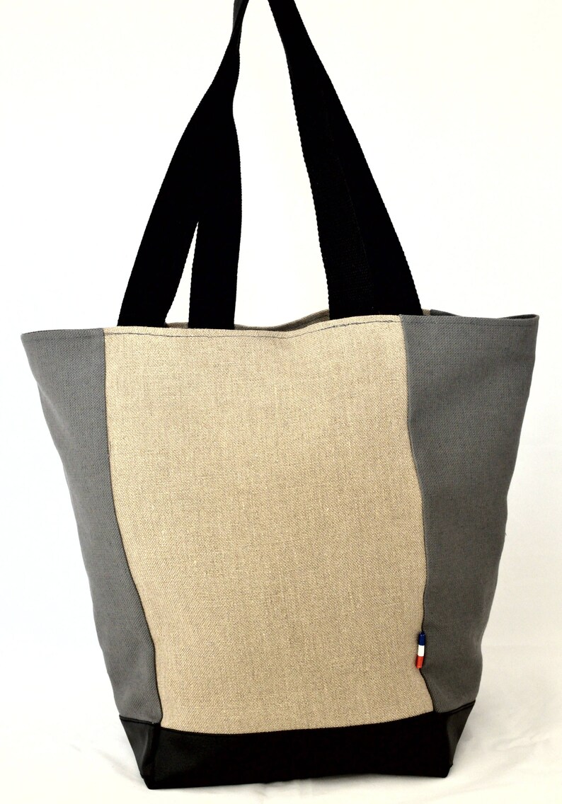 TOTE BAG Canvas Femme Sac à bandoulière Beach Bag linge de sac fourre-tout Fond résistant à leau et doublure sac à couches cadeau pour son cadeau de Noel image 3