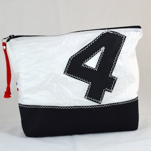 Travel Bag Cosmetic Pouch Makeup Case Toiletry Bag Recycled Sail Makeup Bag Upcycled Sailcloth Cosmetic bag