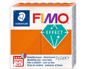 NEW -- Fimo effect metallic 57 g oranje 8010-41