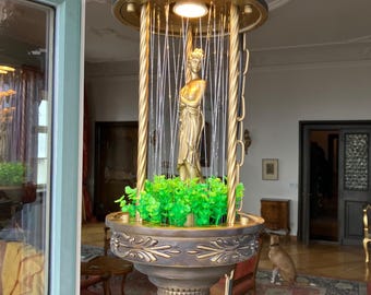 Hanging Goddess Rain Oil Lamp | Limited Stock Gothic Edition