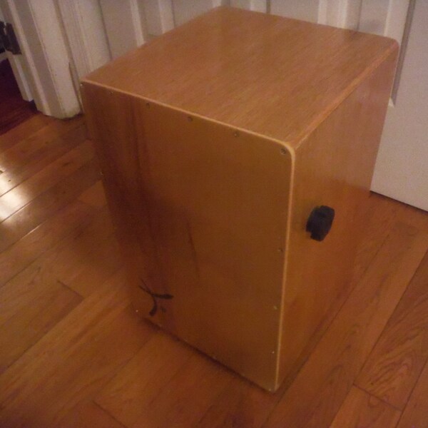 Custom Made Cajon Drum with Adjustable Snare