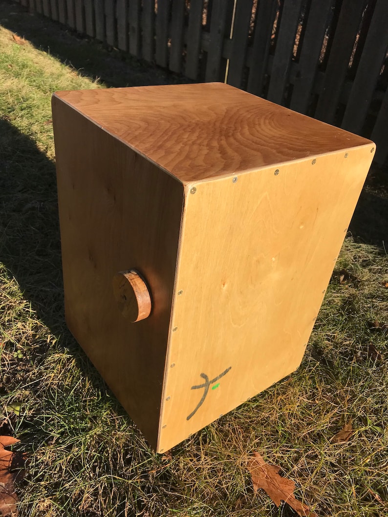 Custom Made Birch Cajon Drum With or Without Adjustable Snare Etsy