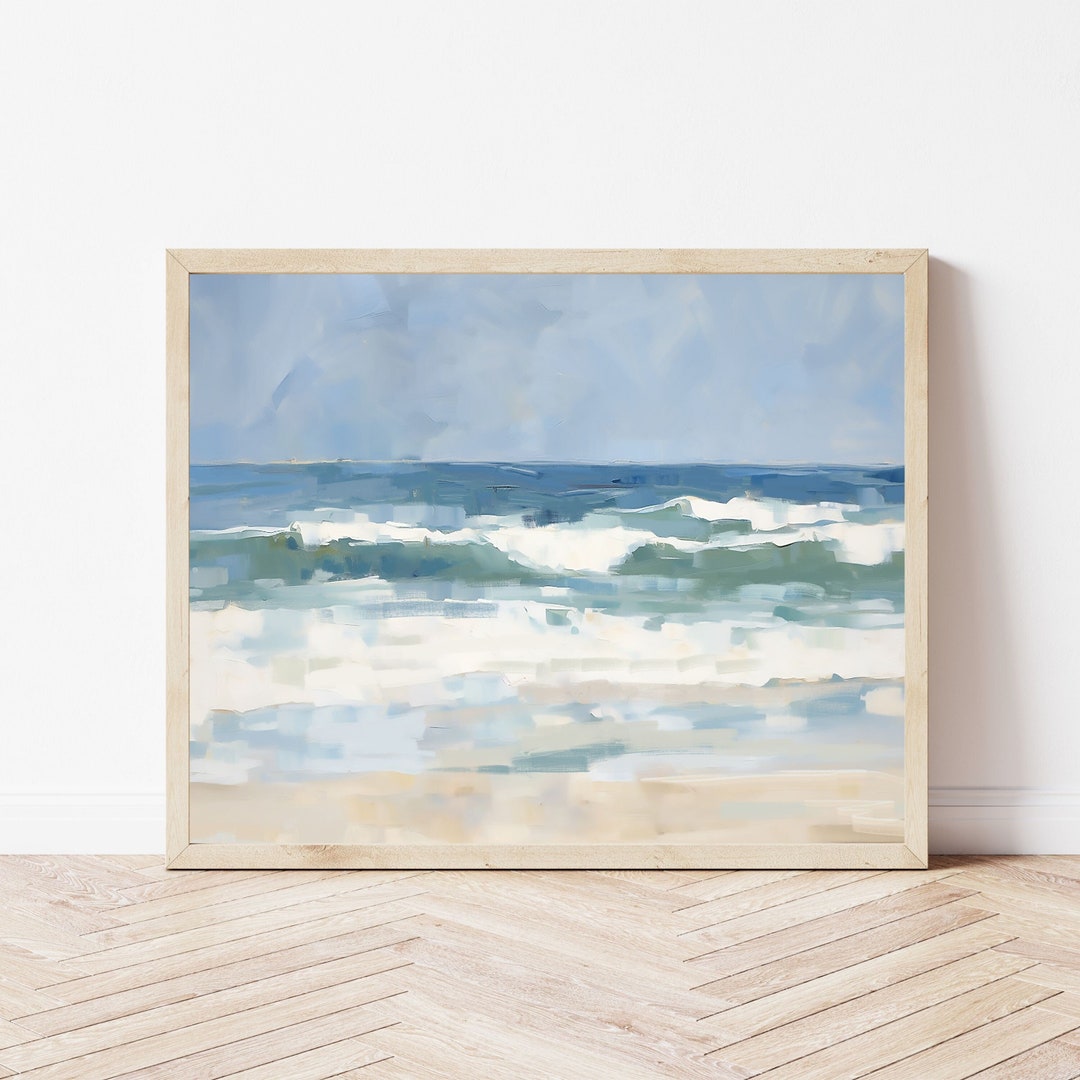 Beach Shoreline Coastal Wall Art IV main image 1