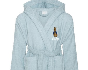 peter rabbit baby dressing gown