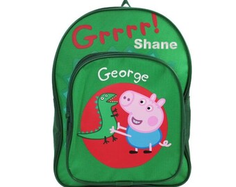 peppa pig george backpack