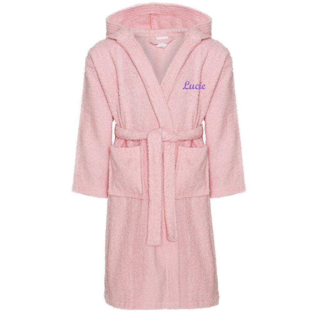 personalised toweling robe