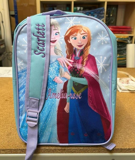 Custom Backpack made with Frozen fabric Custom | Bags | Custom Backpack Made With Frozen Fabric  main image 3