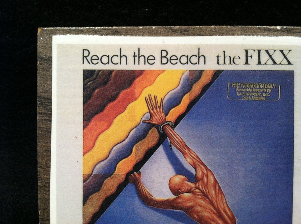 The FIXX Magnet Reach the Beach Album Cover - Etsy