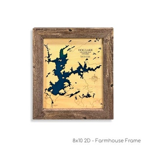 Hund See Karte, Hund See, Thunder Bay, Holz See Karte, Holz See Zeichen, See Haus Geschenk, See Haus Dekor, See Karte, See See