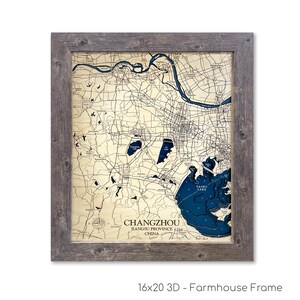 Changchun Karte, China Karte, Changchun China Karte, Benutzerdefinierte Holz Karte, 3D Wandkunst, Konturkarte, China Geschenk, Chinesisches Geschenk, Tiefe Karte, Geschenk