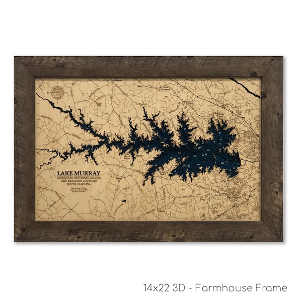 Lake Murray Wall Art Etsy