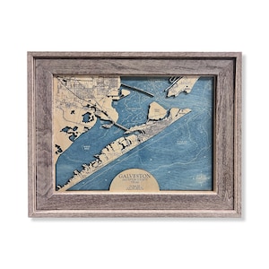 Galveston Map, Galveston Island Map, Texas City Map, Galveston Bay Map, Custom Wood Map, Beach Decor, Florida Gift, Florida Map, Beach Sign