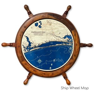 Mappa di Emerald Isle, Mappa di Crystal Coast, Mappa della Carolina del Nord, Mappa di Morehead City, Atlantic Beach, NC, Mappa della spiaggia personalizzata, Decorazioni per case sulla spiaggia, Beachy