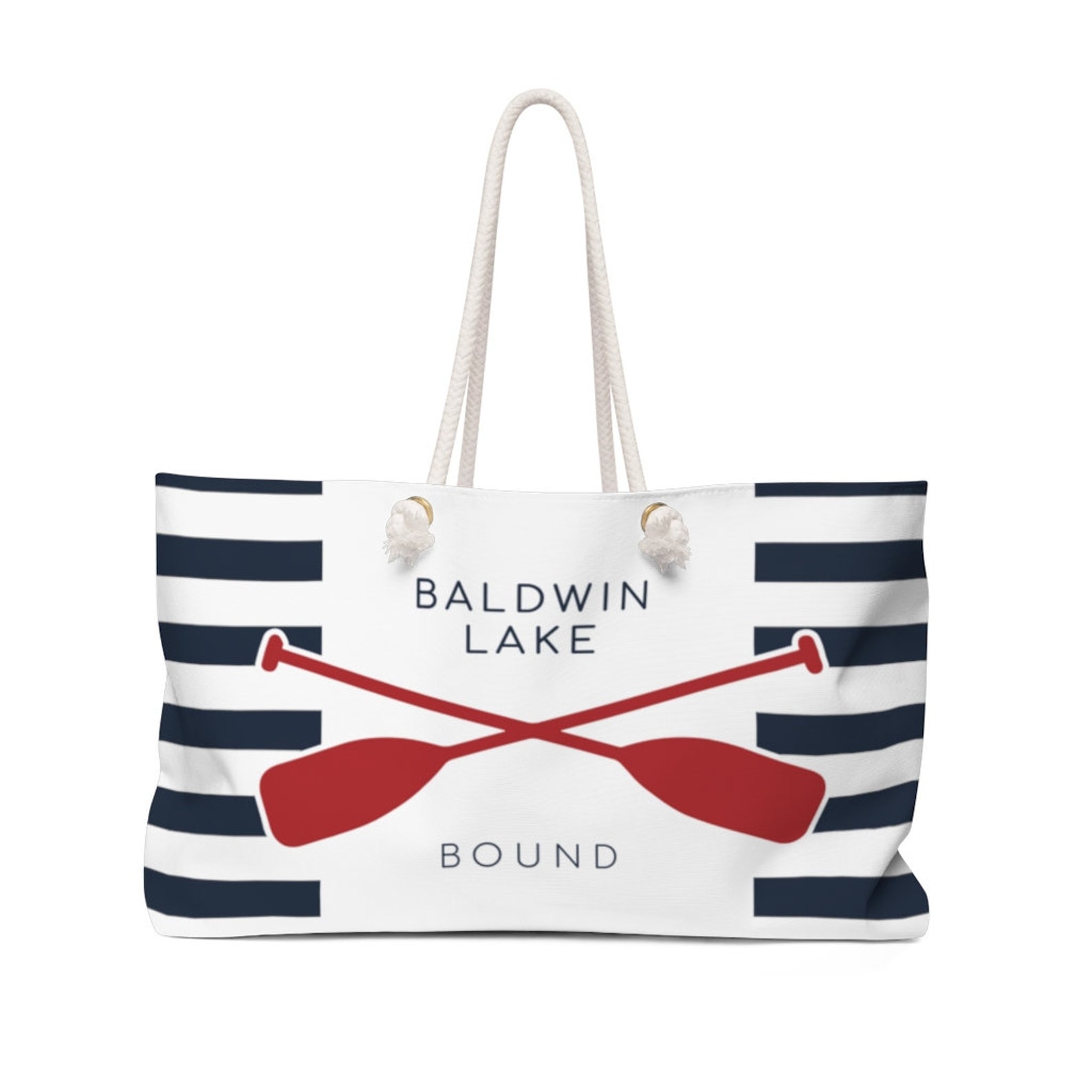 Lake Tote Bag Custom Weekender Bag Custom Beach Bag Lake Etsy