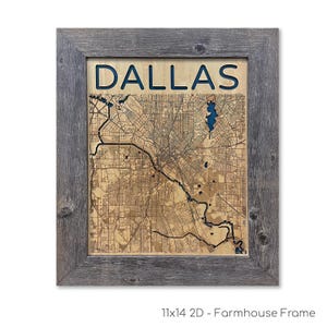 Dallas Map, Texas Map, Dallas Texas Map, Custom Wood Map, Custom 3D Map, Custom City Map, City Map, City Map Art, Dallas Gift, Dallas Decor