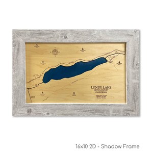 Lundy Lake Map, California Map, Lundy Lake Wood Map, Custom Lake Map, Wood Lake Map, Custom Lake Sign, Lake Sign, Lake House Decor