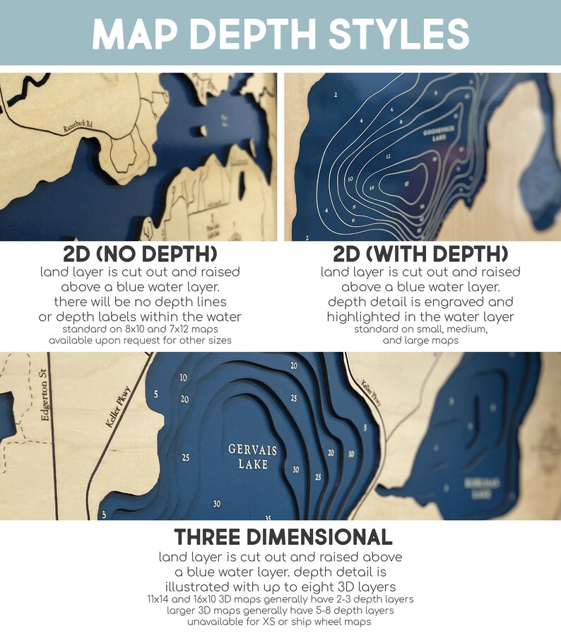 Bahamas Archipelago Dimensional Wood Carved Depth Contour Map Customize With Your Home Information Lake Art Wood Maps Relief Maps image 6